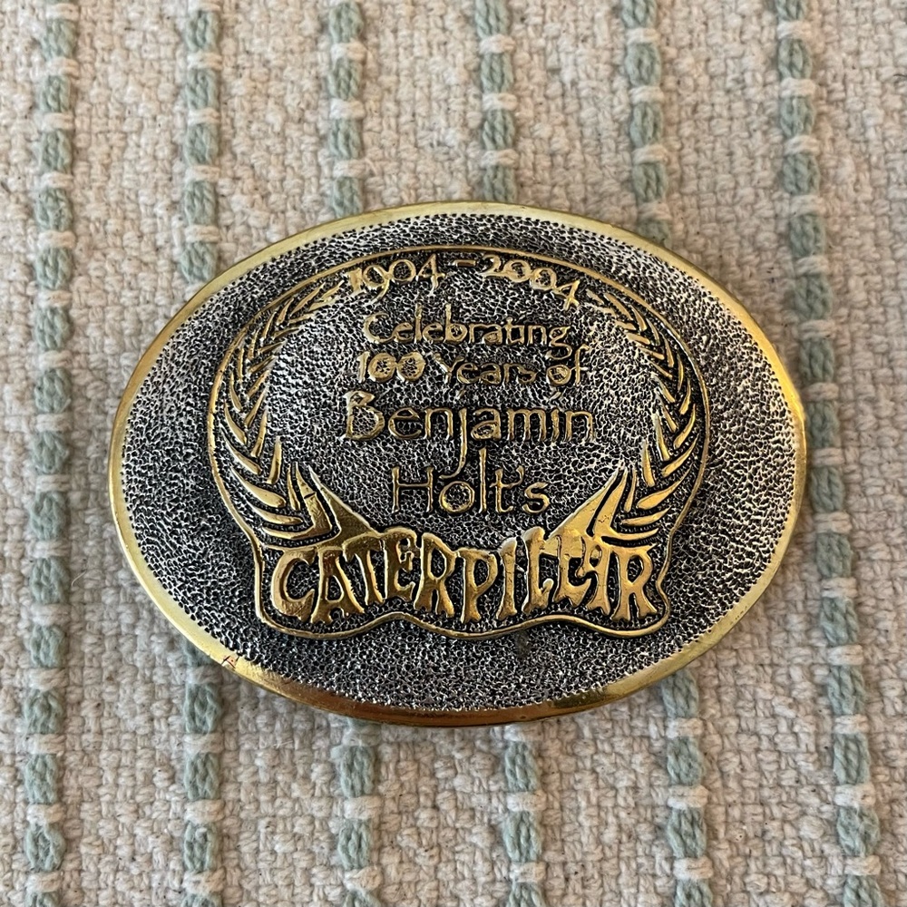 Caterpillar Commemorative Belt Buckle